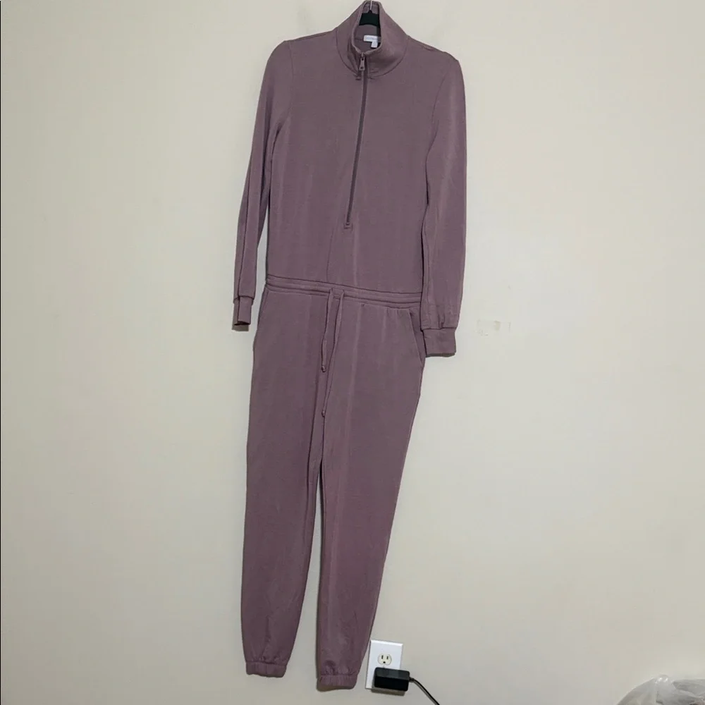 Beyond Yoga Dusty Purple Jumpsuit women XS ski weekend soft comfy performance